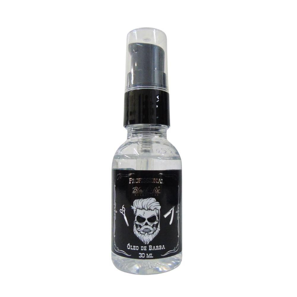 Óleo De Barba Black Fix Profissional 30Ml