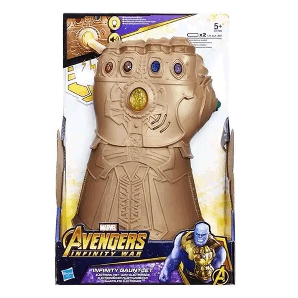 Manopla Do Infinito Eletrônica Thanos Marvel Hasbro E1799