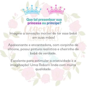 Bebe Reborn Menino Girafinha Realista 46Cm Com Acessórios
