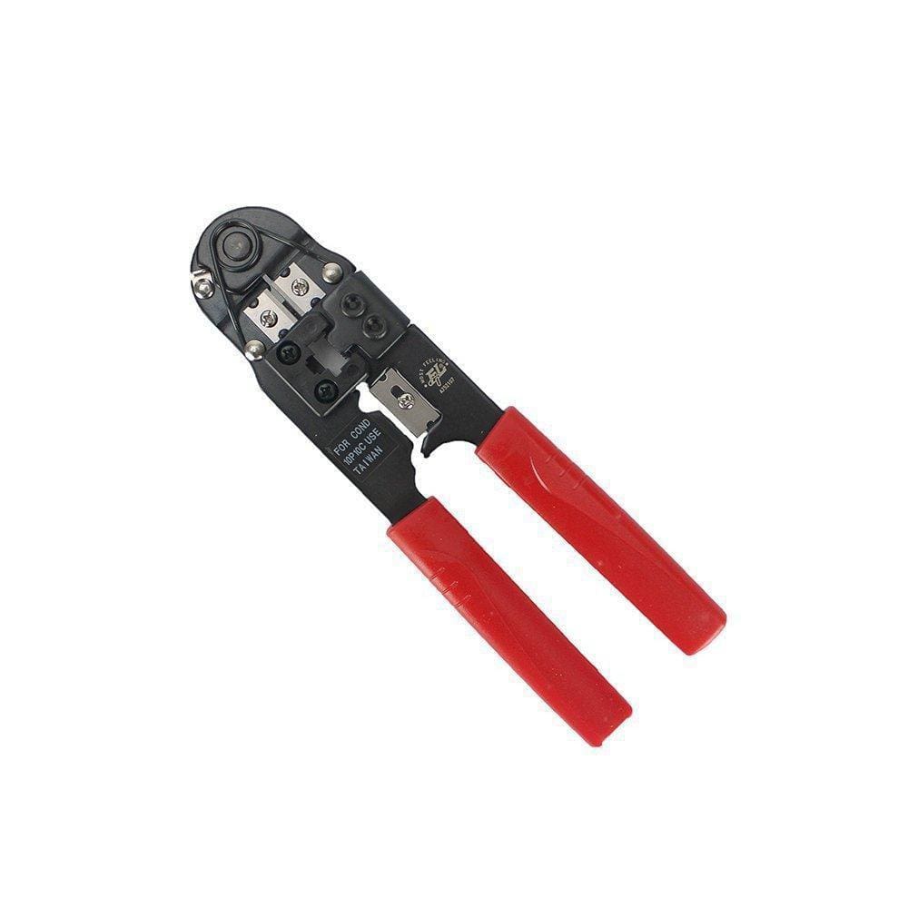 Alicate Para Crimpar Plug Modular 10P10C 8 205Mm Azul /