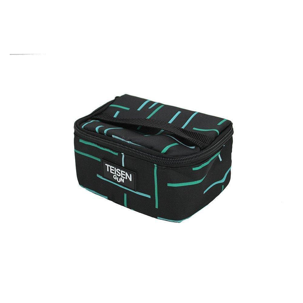 Bolsa Térmica Teisen Gun Preto/Verde 1L - P 11X15Cm