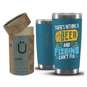 Copo Térmico Gluck Lucky Future Fishing & Beer Cant Fix