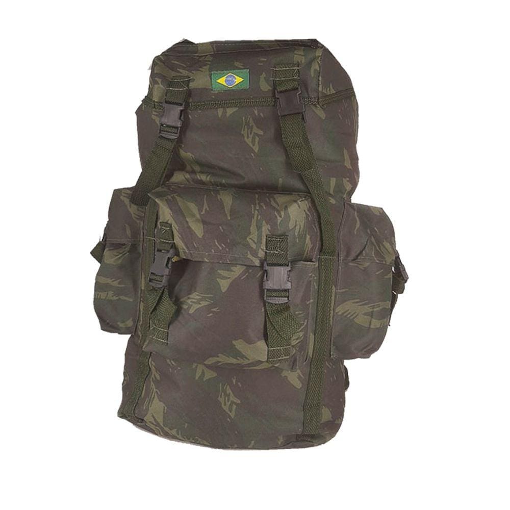 Mochila Paraquedista Camping Militar 40 Litros Exército 504