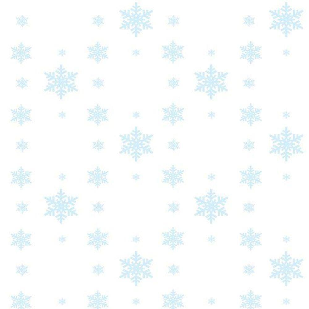 Kit 9 Rolos Papel De Parede Adesivo Inf Neve Branco 3,0M