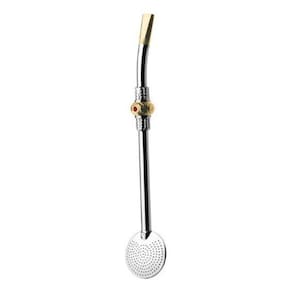Bomba Cromada Com Botão Au 23 Cm Artesanal Promate