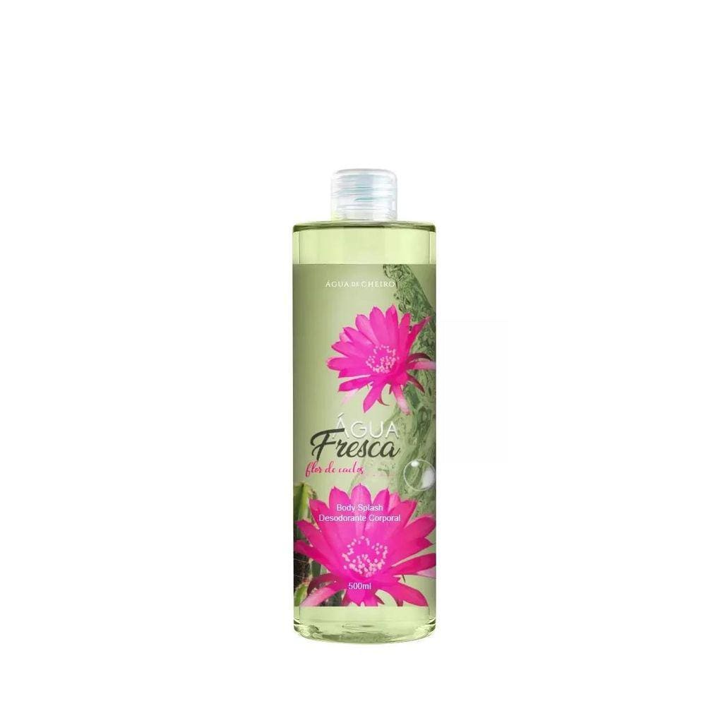 Spray Corporal Água Fresca Flor De Cactos 500Ml Lançamento