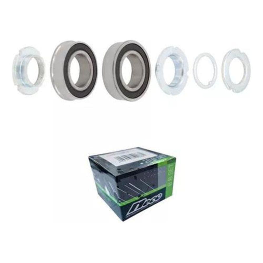 Movimento Central Caixa Bike Neco 45Mm Zincado Com Rolamento