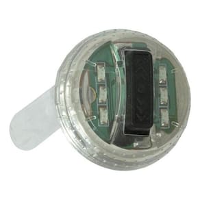 Pisca Sinalizador Led Pilha De Capacete Absolute Wild Luna