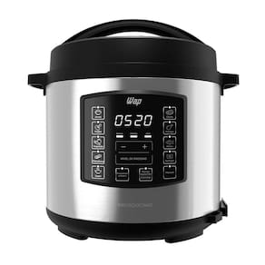 Panela de Pressão Elétrica Wap Wppe1 6l Antiaderente com 10 Travas de Segurança 1000w 127v