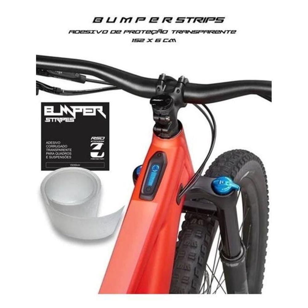 Adesivo Protetor De Quadro Garfo Bike Rolo 1,5M X 6Cm Rsd