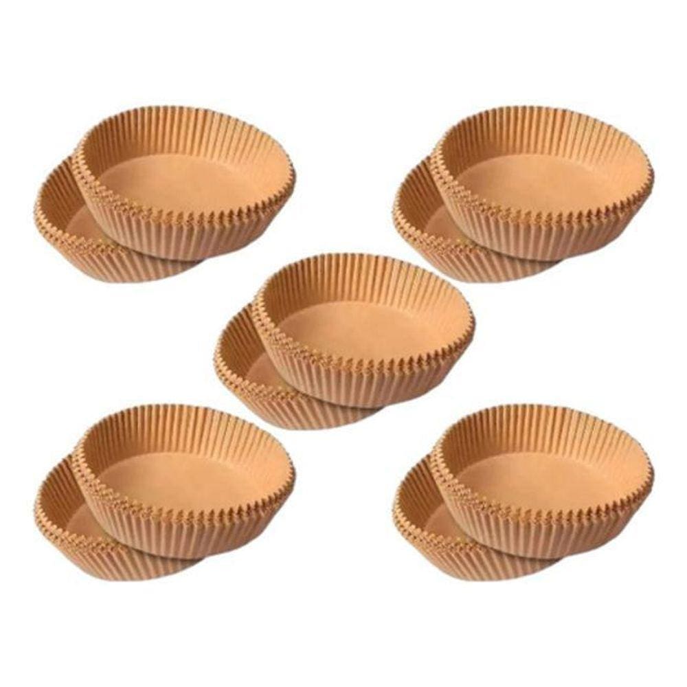 Forro Papel Descartável AirFryer - Kit 500 Formas