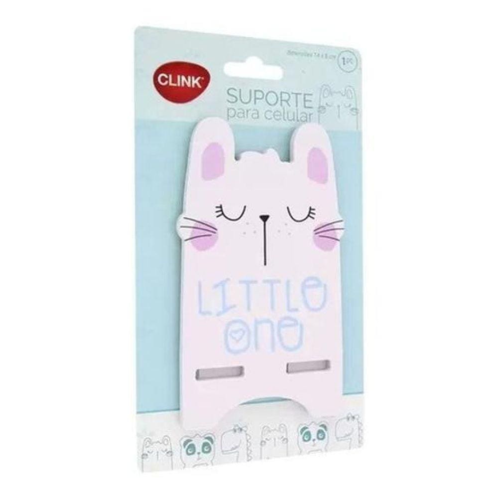 Suporte Para Celular Plástico - 14X8Cm - Cb1523 - Gatinho