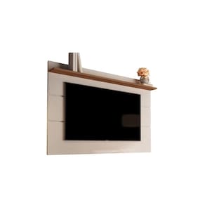 Painel Vivare 1.6 Off White/Freijó – Germai Móveis