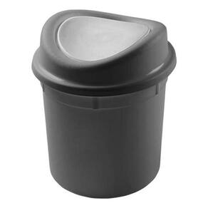 Lixeira Basculante 12L Plasvale - Compacta e Resistente