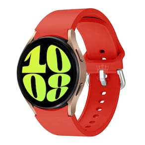 Pulseira Silicone Curvada Para Galaxy Watch6 44Mm Lançamento
