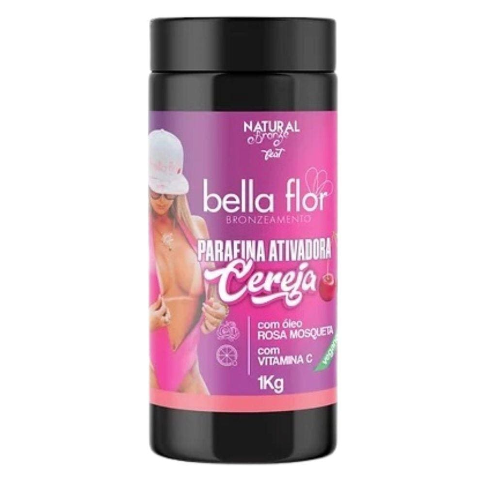 Parafina Ativador Cereja 1Kg - NATURAL BRONZE COSMÉTICOS