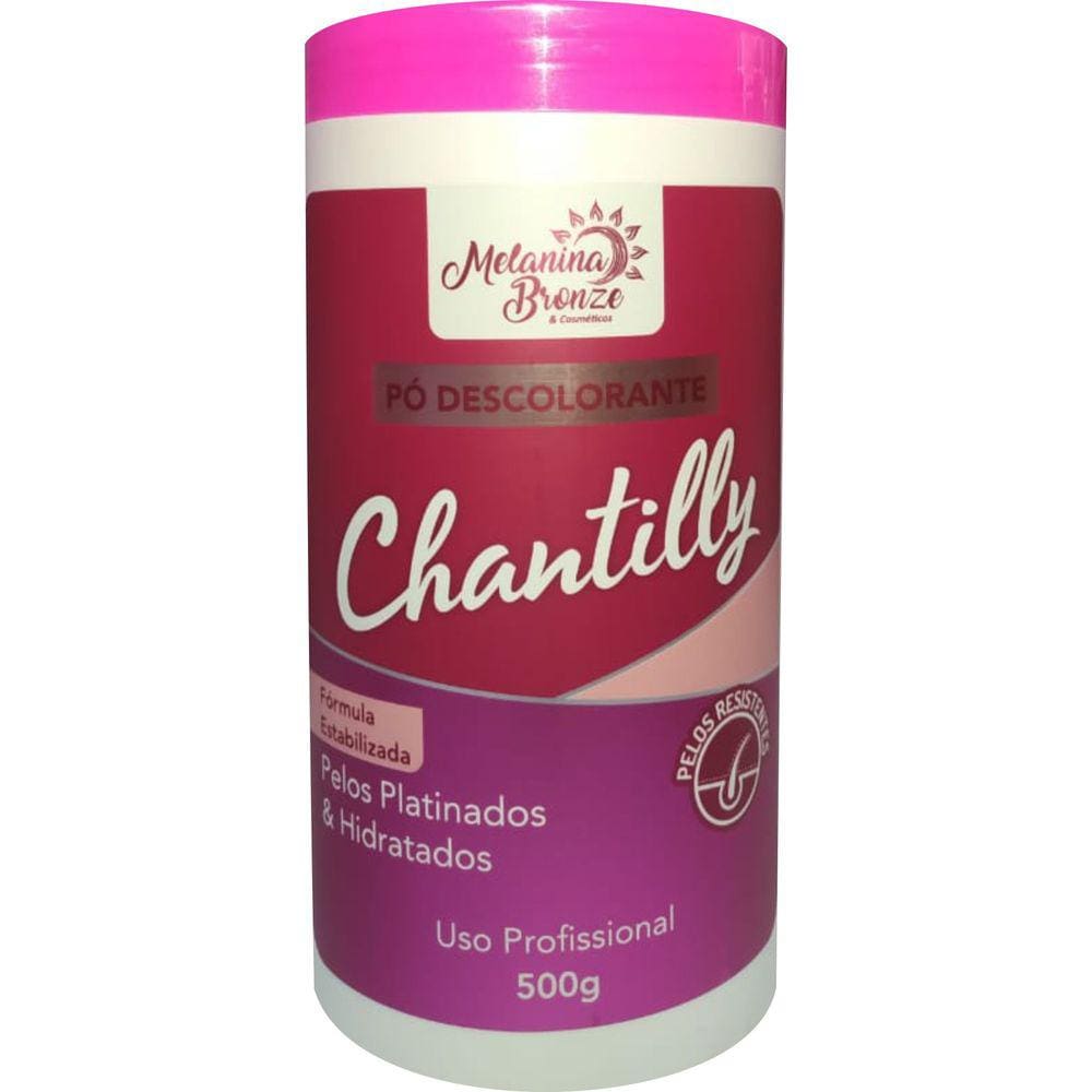 Pó Descolorante Chantilly 500g - MELANINA COSMÉTICOS