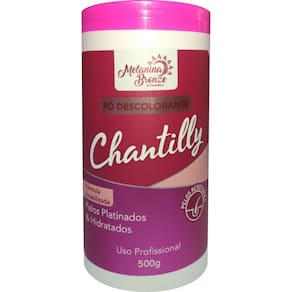 Pó Descolorante Chantilly 500g - MELANINA COSMÉTICOS