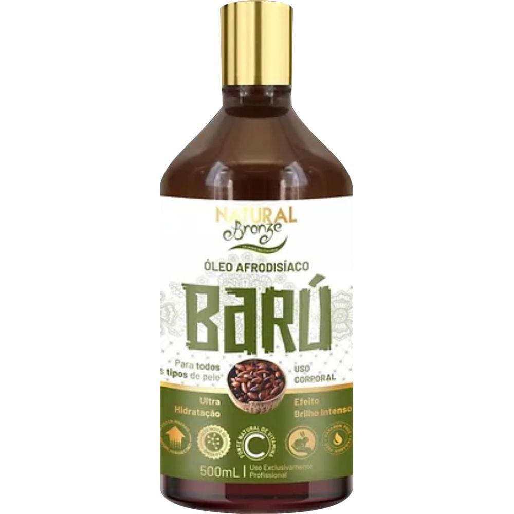Óleo Afrodisíaco Barú 500ml - NATURAL BRONZE COSMÉTICOS