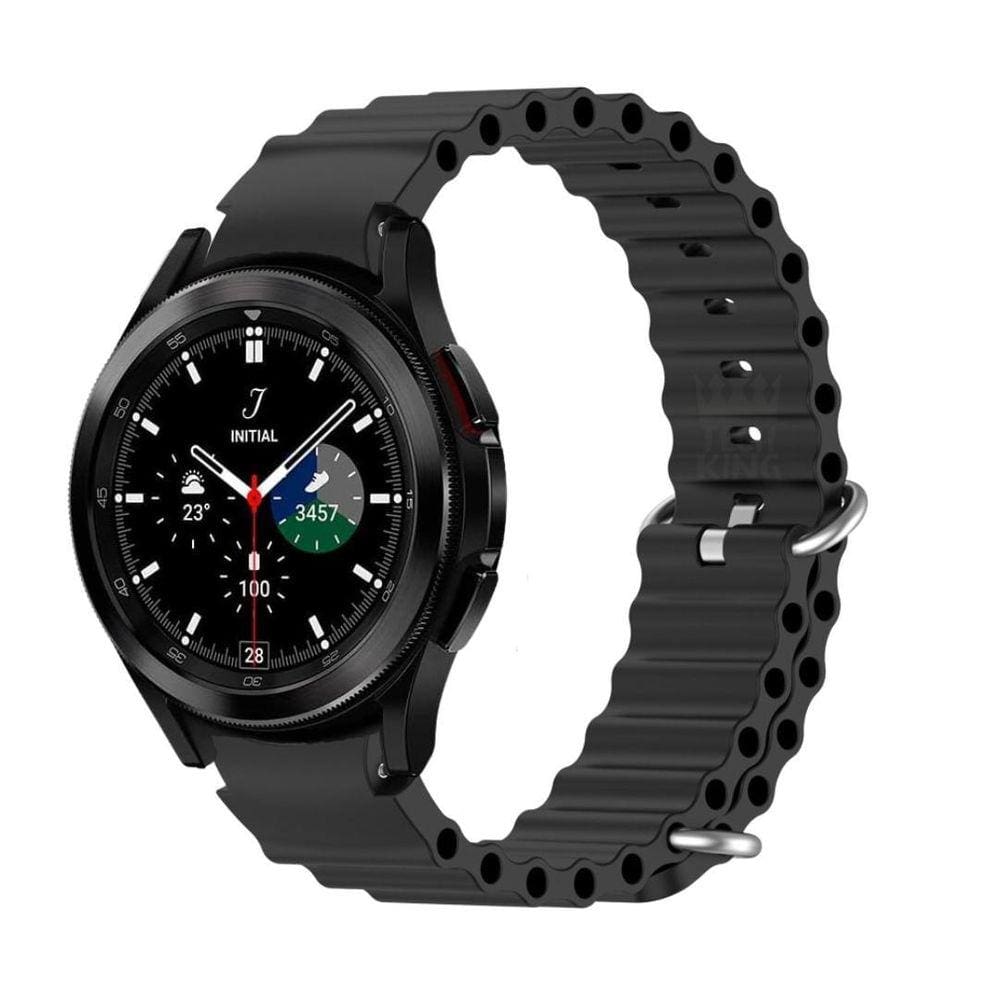 Pulseira Ondulada Com Fecho Para Galaxy Watch4 46Mm Sm-R895