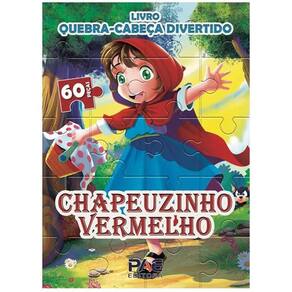 Quebra-cabeça Chapeuzinho Vermelho 60 Peças - 9786587130170