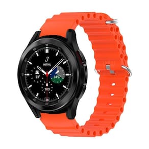 Pulseira Ondulada Com Fecho Para Galaxy Watch4 46Mm Sm-R895