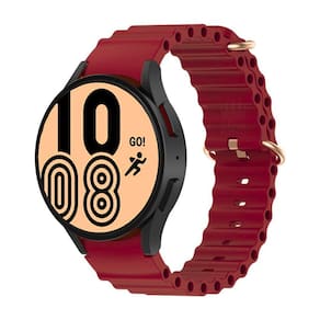Pulseira Silicone Ondulada Para Smartwatch Galaxy Watch4 44