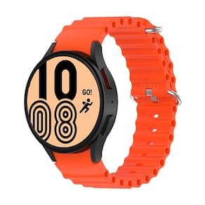 Pulseira Silicone Ondulada Para Smartwatch Galaxy Watch4 44