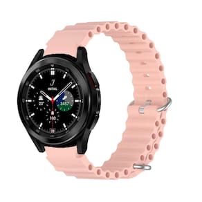 Pulseira Ondulada Com Fecho Para Galaxy Watch4 46Mm Sm-R895