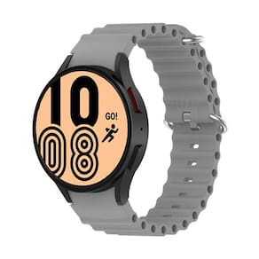 Pulseira Silicone Ondulada Para Smartwatch Galaxy Watch4 44