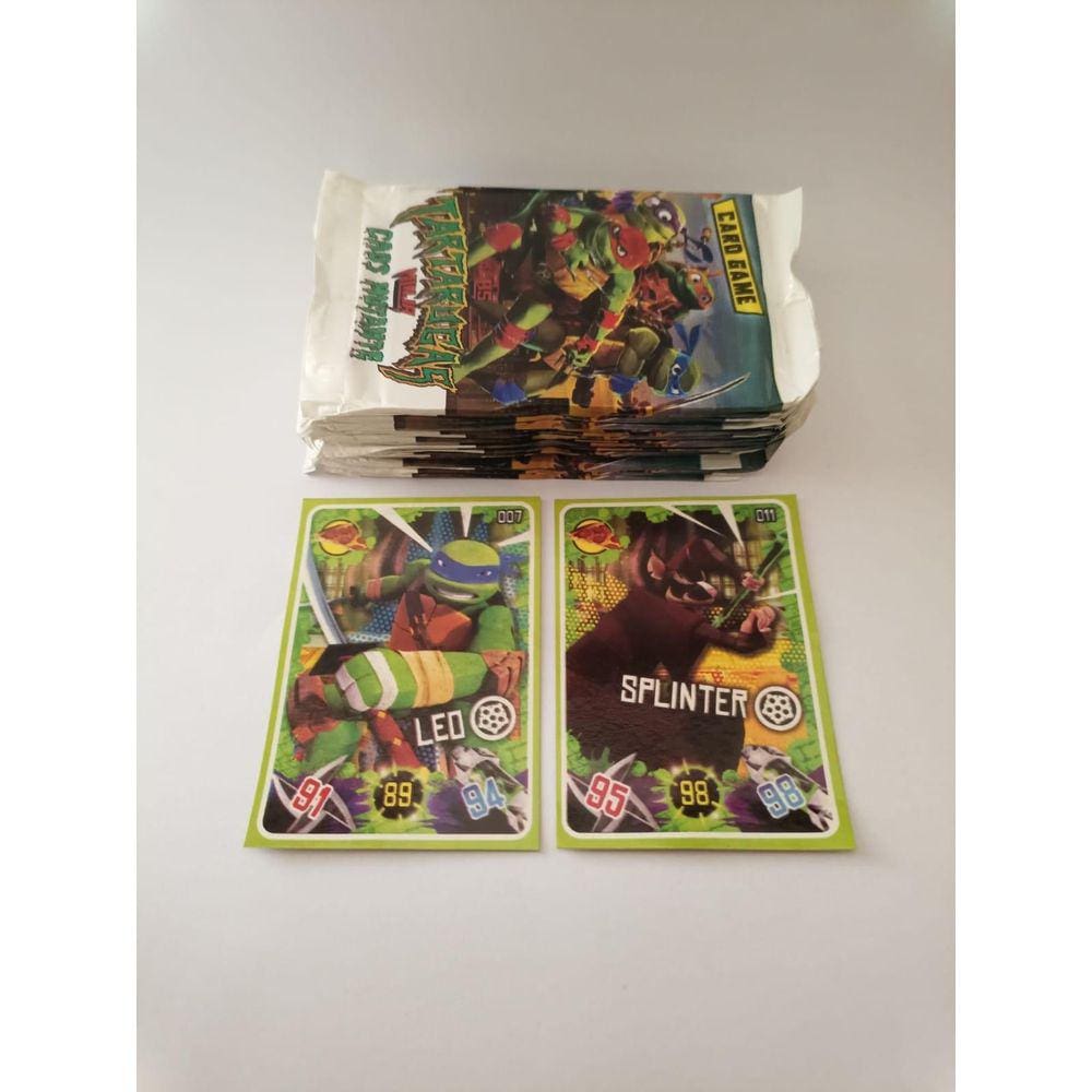 Tartaruga Ninja Card Game / Cartas / Figurinhas Kit 50
