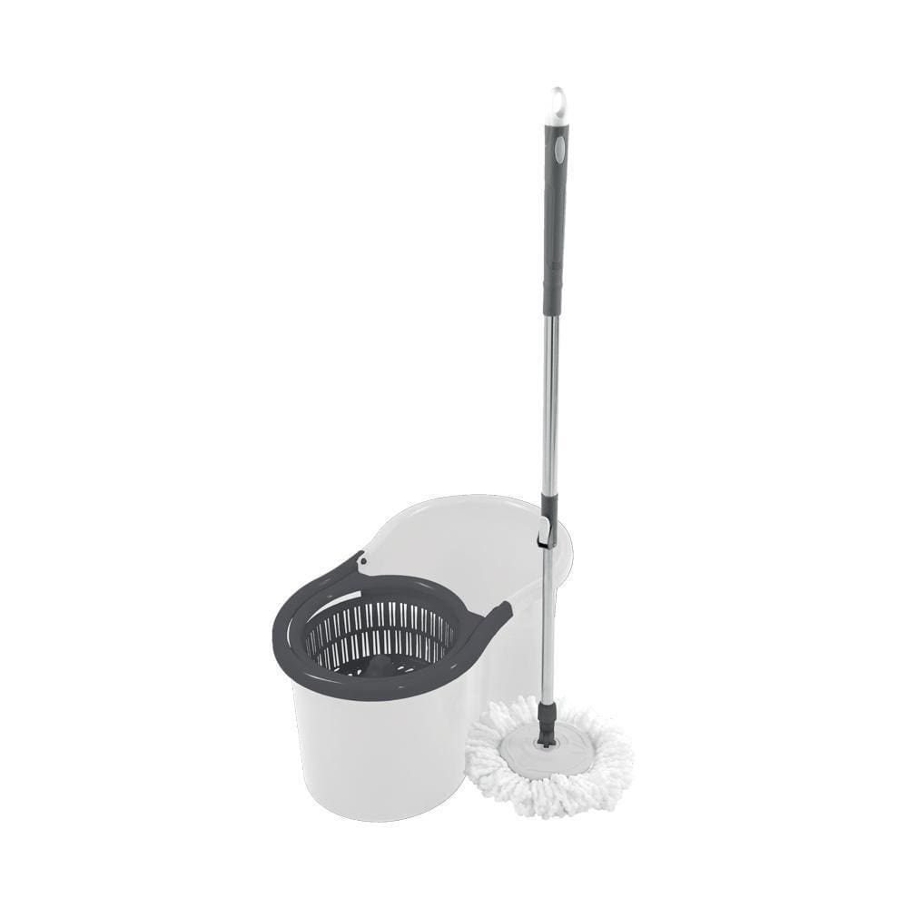 Mop Giratório Hauskraft Lava e Seca 5L - Cinza