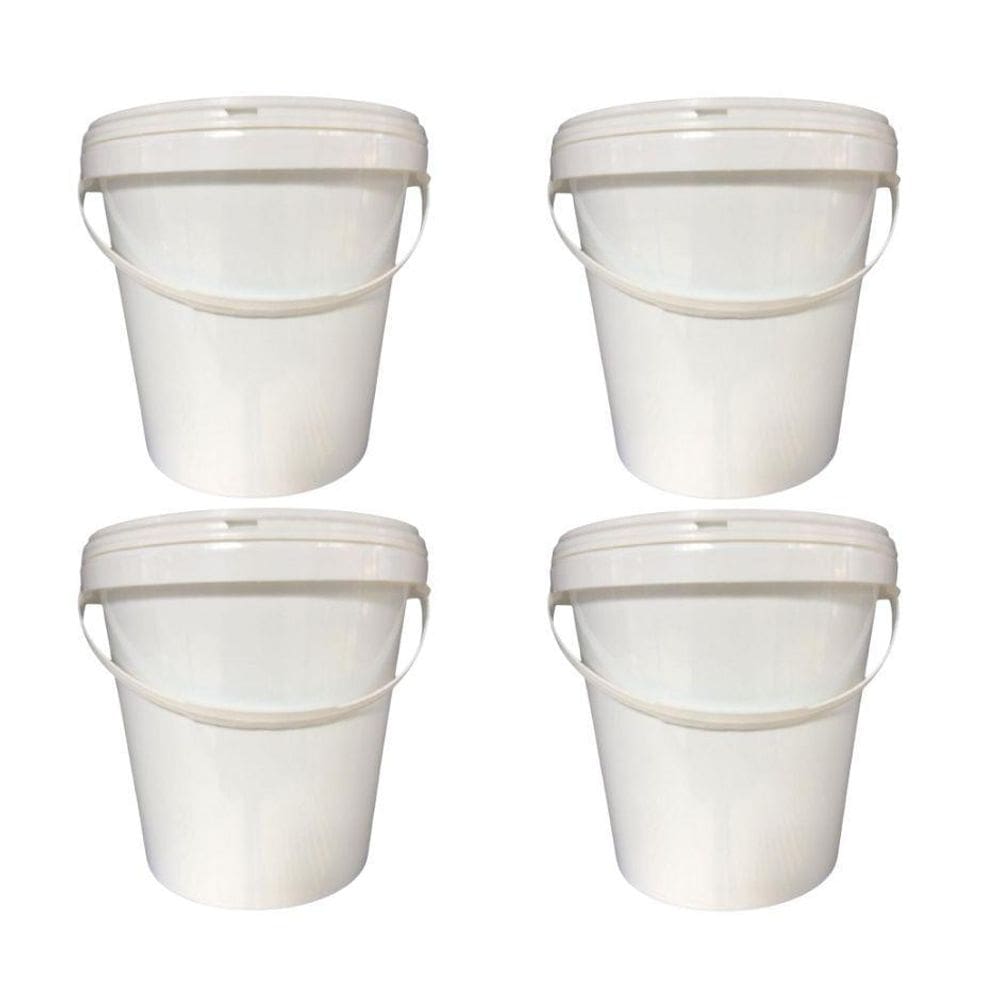 Balde 3.6L Para Rodo - 4 Pçs