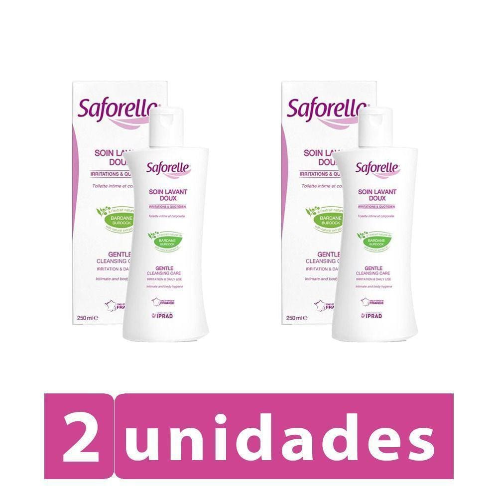 KIT 2 Sabonete Íntimo Saforelle Doux 250ml