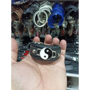 Pulseira Fivela Simbolo Yin Yang Bem E O Mal Ótimo Presente