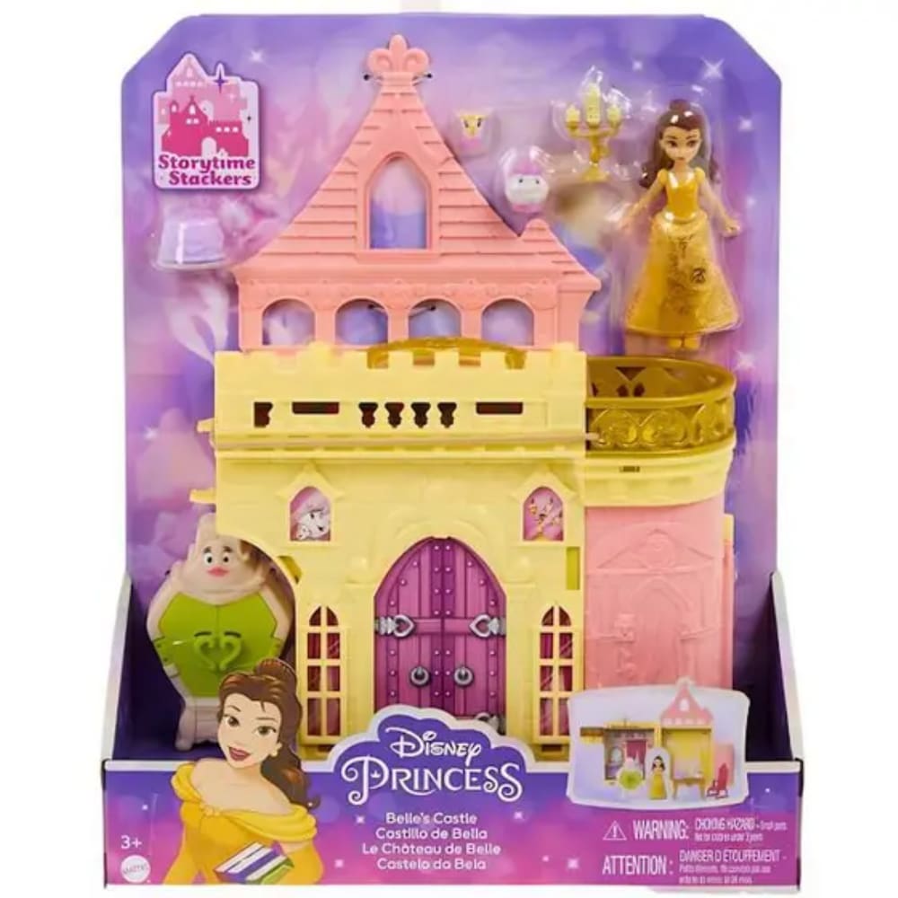 Disney princesas castelo da bela HLW94 T108636