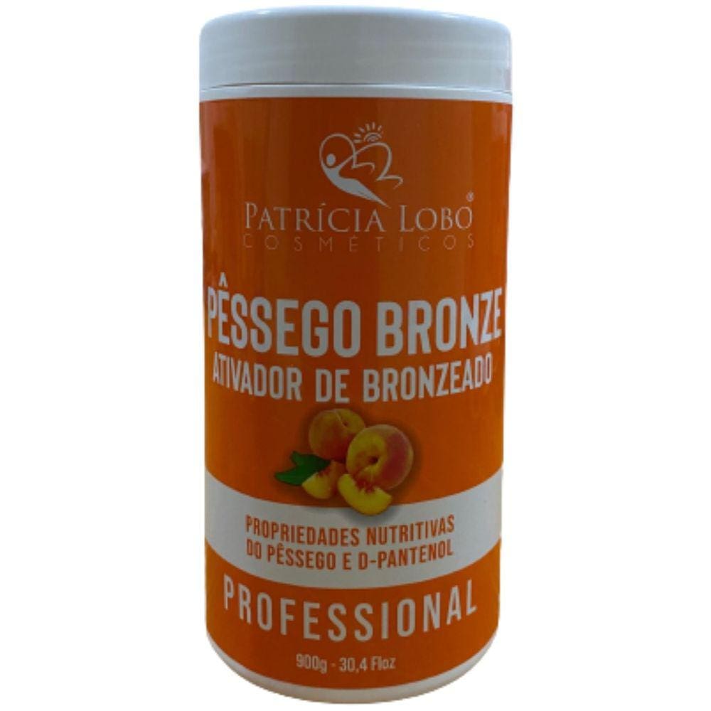 Pêssego Bronze Ativador de Bronzeado 900g - PATRÍCIA LOBO COSMÉTICOS