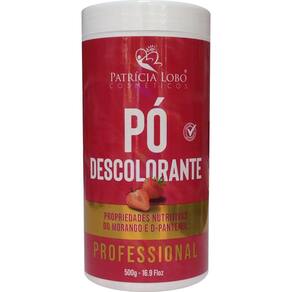 Pó Descolorante Morango 500g - PATRÍCIA LOBO COSMÉTICOS