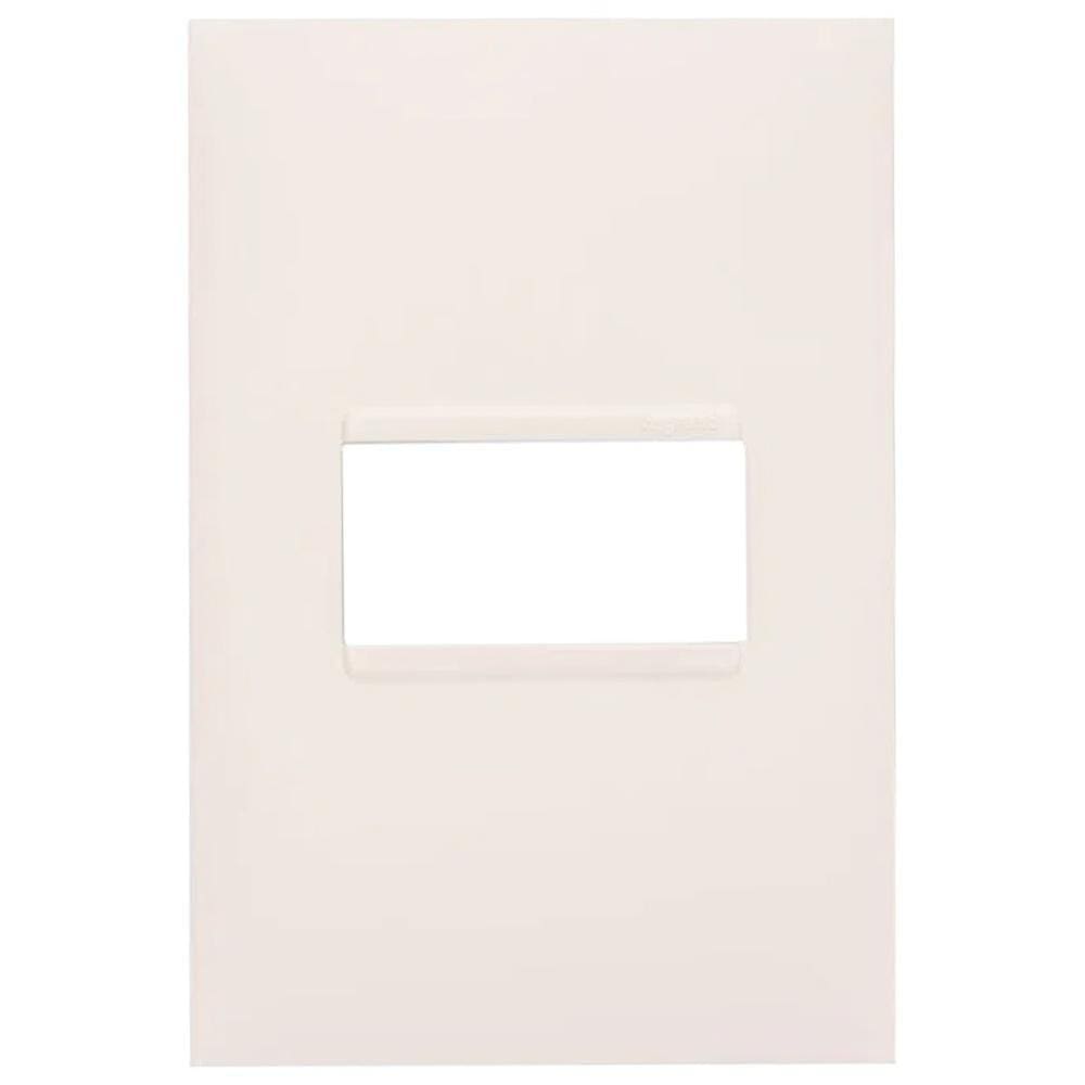 Placa Legrand Pial Plus+ - para 1 módulo - Branco - 618501BC