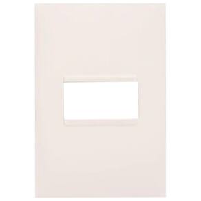 Placa Legrand Pial Plus+ - para 1 módulo - Branco - 618501BC