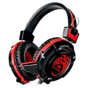 Headset Gamer C3 Tech Flycatcher - com Microfone - Iluminação LED - Conector 3.5mm e USB - PH-G10BK