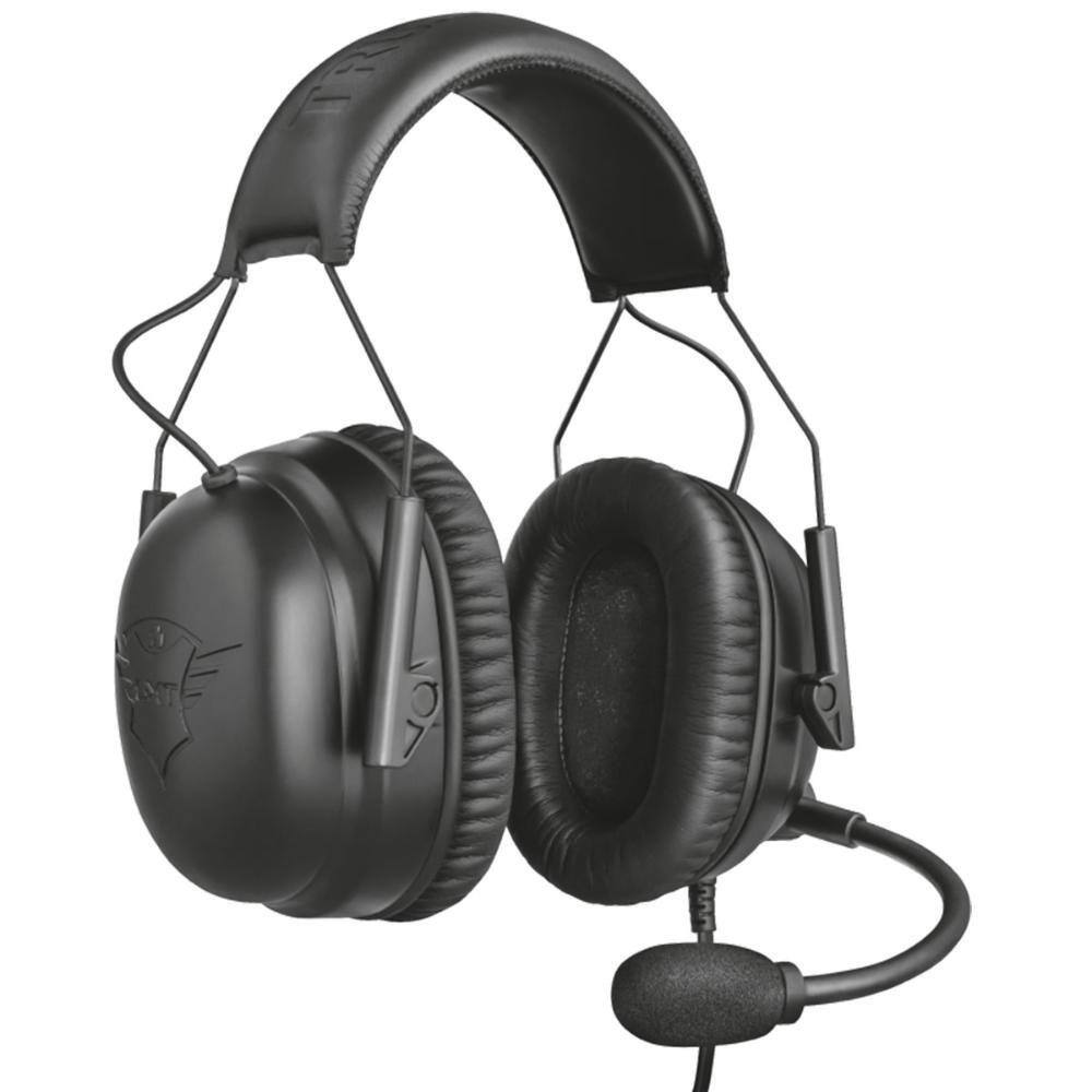Headset Gamer Trust Wayman Pro GXT 444 - Multiplataforma - Conector P2 - T23248