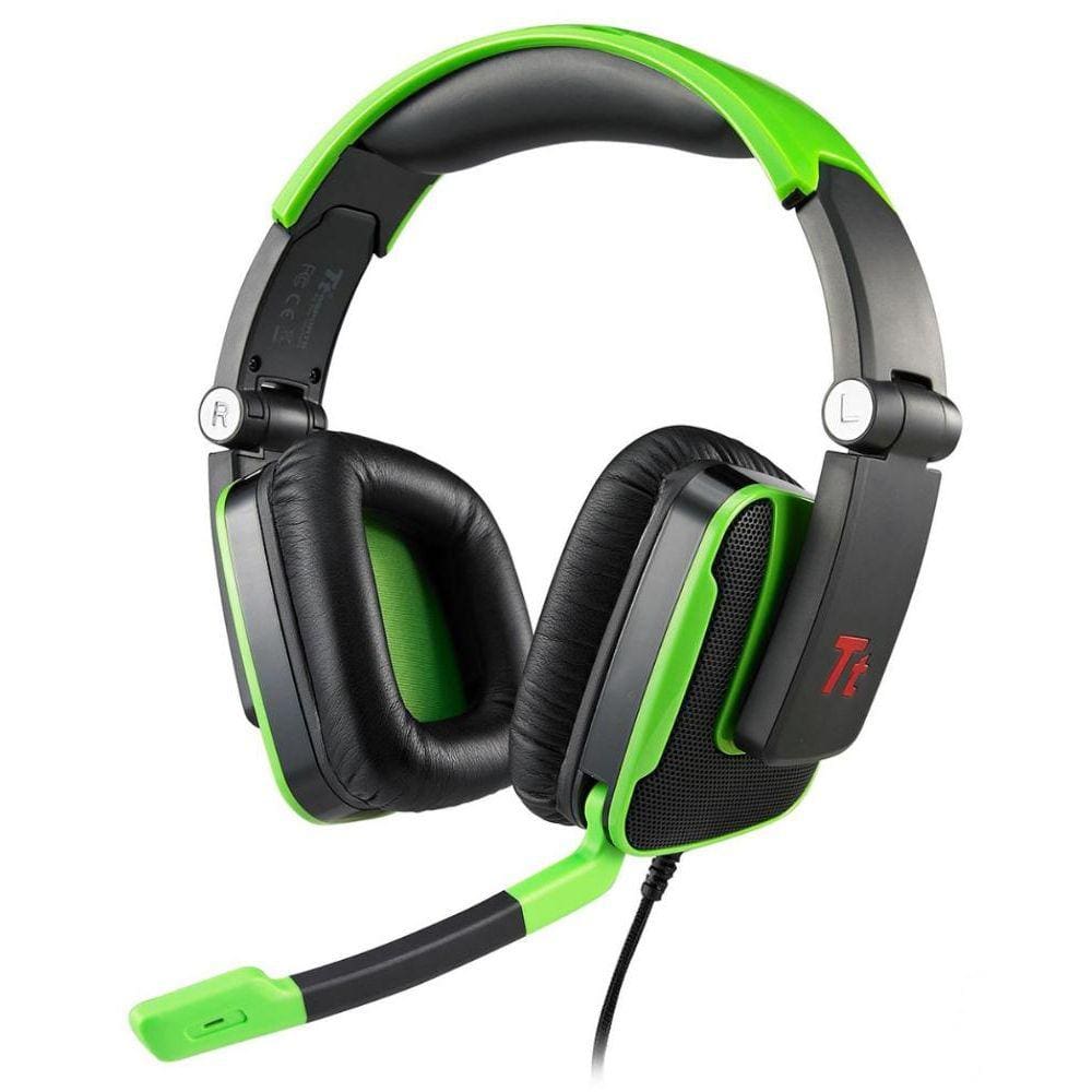 Headset Thermaltake eSports Console One - para PC, Xbox, PS3 - Conector 3.5mm - HTSHO001ECGR