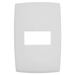 Placa Legrand Pial Plus - para 1 módulo - Branco - 618505