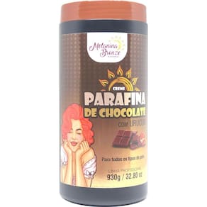Creme Parafina de Chocolate com Urucum 930g - MELANINA COSMÉTICOS