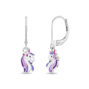 Brincos In Season Jewelry em prata esterlina 925, roxo, unic