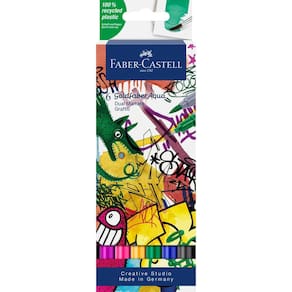 Marcador de aquarela Faber-Castell Goldfaber Graffiti, conju