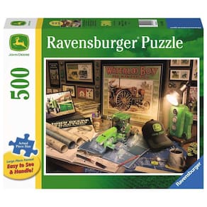Mesa de trabalho Puzzle Ravensburger John Deere 500 peças