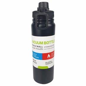 Garrafa Térmica Squeeze Sport preta 800ml Magic Planet