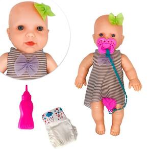 Boneca Babidu Faz Xixi na Fralda - Brinquedo Educativo